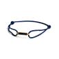 Preview: 1,5 mm blaues Nylonarmband mit einem vergoldeten blauen Tigerauge-Element - Talis Blue Gold